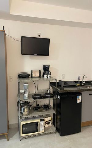 Apartamento à venda com 24m², 1 quarto e 1 vaga