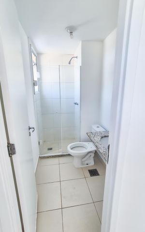 Apartamento à venda com 64m², 2 quartos e 1 vagaBanheiro Quarto 2