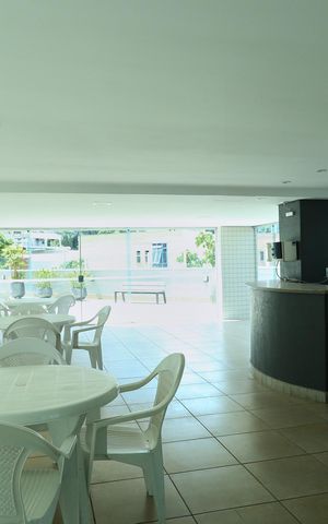 Apartamento à venda com 52m², 1 quarto e 1 vaga Apartamento à venda com 52m², 1 quarto e 1 vagaÁrea comum - Salão de festas