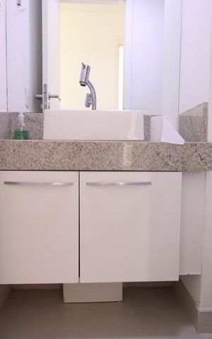 Apartamento à venda com 102m², 3 quartos e 2 vagasLavabo