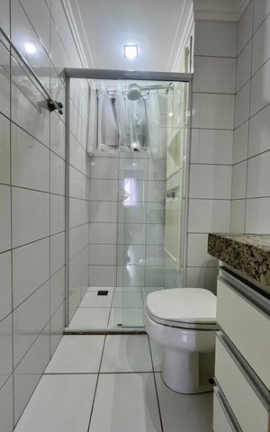 Apartamento à venda com 75m², 2 quartos e 1 vaga Apartamento à venda com 75m², 2 quartos e 1 vagaBanheiro
