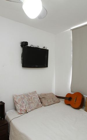 Apartamento à venda com 69m², 2 quartos e 1 vagaQuarto 2