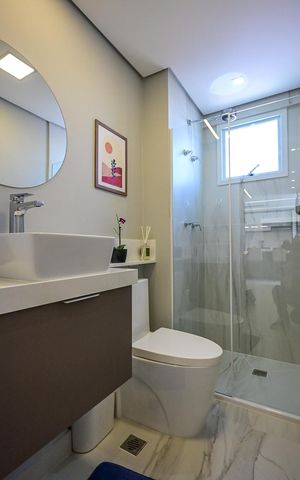 Apartamento à venda com 82m², 3 quartos e 1 vagaBanheiro