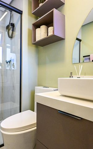 Apartamento à venda com 82m², 3 quartos e 1 vagaBanheiro Suíte 