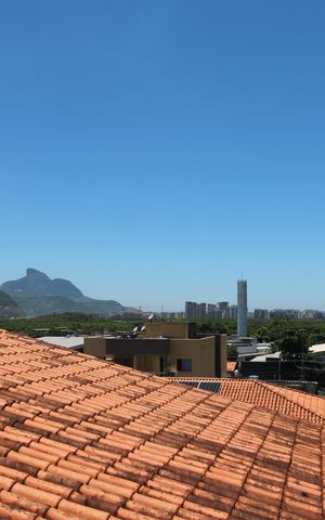 Casa de condomínio à venda com 100m², 2 quartos e sem vagaTerraço - Vista