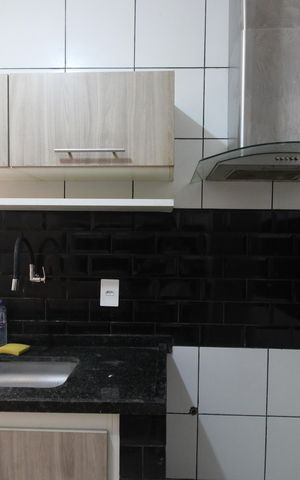 Casa de condomínio à venda com 100m², 2 quartos e sem vagaCozinha