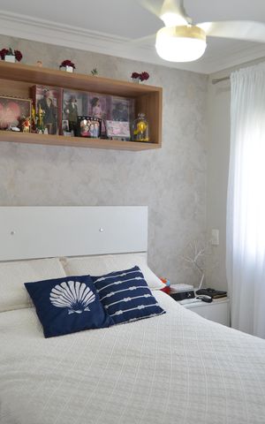 Apartamento à venda com 70m², 2 quartos e 1 vagaQuarto Suíte