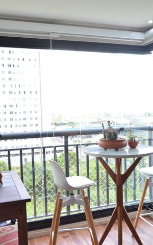 Apartamento à venda com 70m², 2 quartos e 1 vagaVaranda gourmet