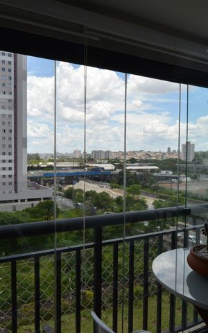 Apartamento à venda com 70m², 2 quartos e 1 vagaVaranda gourmet