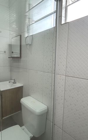 Apartamento para alugar com 42m², 1 quarto e 1 vaga Apartamento para alugar com 42m², 1 quarto e 1 vagaBanheiro