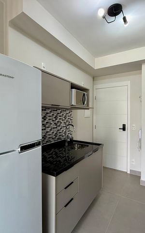 Studio à venda com 25m², 0 quarto e sem vaga Studio à venda com 25m², 0 quarto e sem vagaCozinha