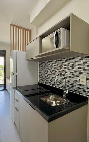Studio à venda com 25m², 0 quarto e sem vaga Studio à venda com 25m², 0 quarto e sem vagaCozinha