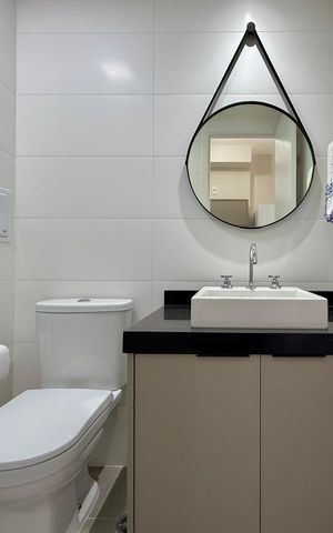 Studio à venda com 25m², 0 quarto e sem vaga Studio à venda com 25m², 0 quarto e sem vagaBanheiro