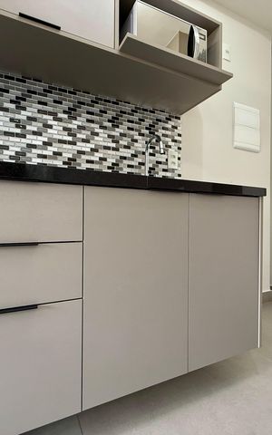 Studio à venda com 25m², 0 quarto e sem vaga Studio à venda com 25m², 0 quarto e sem vagaCozinha