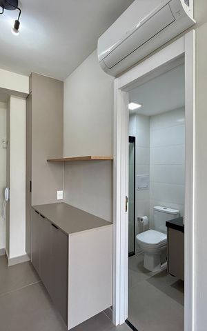 Studio à venda com 25m², 0 quarto e sem vaga Studio à venda com 25m², 0 quarto e sem vagaCozinha