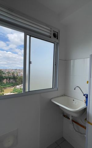 Apartamento para alugar com 44m², 2 quartos e 1 vagaCozinha e Área de Serviço