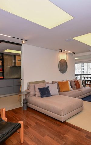 Apartamento à venda com 128m², 2 quartos e 4 vagasSala