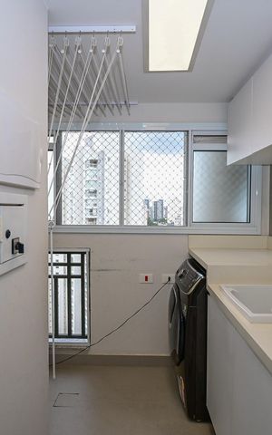 Apartamento à venda com 128m², 2 quartos e 4 vagasÁrea de Serviço 