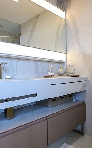 Apartamento à venda com 128m², 2 quartos e 4 vagasBanheiro Suíte 2
