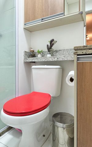 Apartamento à venda com 42m², 1 quarto e 1 vagaBanheiro - Suíte 