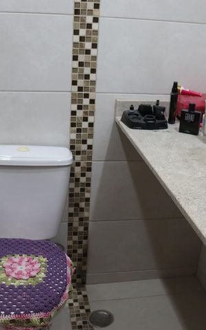 Apartamento à venda com 59m², 2 quartos e 1 vaga Apartamento à venda com 59m², 2 quartos e 1 vagaBanheiro da Suíte