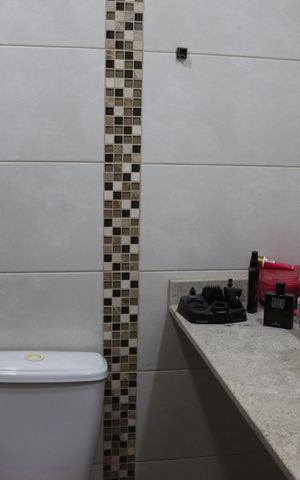 Apartamento à venda com 59m², 2 quartos e 1 vaga Apartamento à venda com 59m², 2 quartos e 1 vagaBanheiro da Suíte