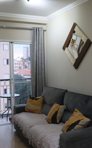 Apartamento à venda com 59m², 2 quartos e 1 vaga Apartamento à venda com 59m², 2 quartos e 1 vagaSala