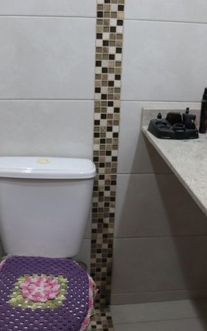 Apartamento à venda com 59m², 2 quartos e 1 vaga Apartamento à venda com 59m², 2 quartos e 1 vagaBanheiro da Suíte