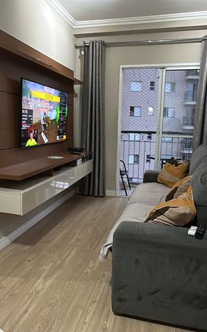 Apartamento à venda com 59m², 2 quartos e 1 vaga Apartamento à venda com 59m², 2 quartos e 1 vagaSala
