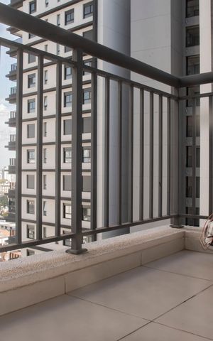 Apartamento à venda com 34m², 1 quarto e sem vagaVaranda