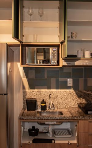 Apartamento à venda com 34m², 1 quarto e sem vagaCozinha