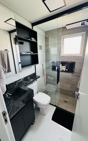 Apartamento à venda com 97m², 3 quartos e 1 vagaBanheiro