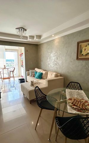 Apartamento à venda com 75m², 3 quartos e 2 vagas Apartamento à venda com 75m², 3 quartos e 2 vagasSala