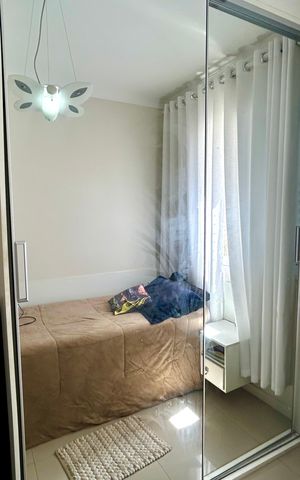 Apartamento à venda com 75m², 3 quartos e 2 vagas Apartamento à venda com 75m², 3 quartos e 2 vagasQuarto 1
