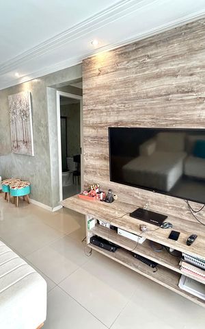 Apartamento à venda com 75m², 3 quartos e 2 vagas Apartamento à venda com 75m², 3 quartos e 2 vagasSala