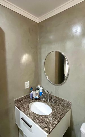 Apartamento à venda com 75m², 3 quartos e 2 vagas Apartamento à venda com 75m², 3 quartos e 2 vagasBanheiro da Suíte