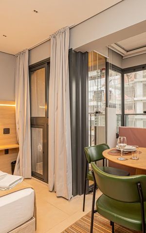 Studio à venda com 27m², 1 quarto e sem vaga