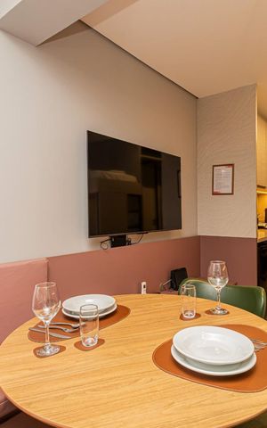 Studio à venda com 27m², 1 quarto e sem vaga
