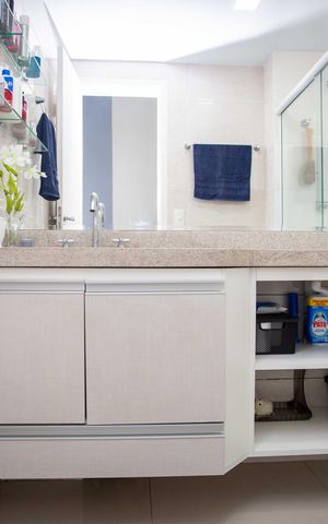 Apartamento à venda com 105m², 3 quartos e 2 vagasBanheiro da Suíte