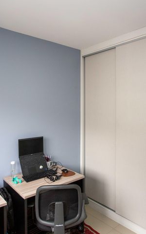Apartamento à venda com 105m², 3 quartos e 2 vagasQuarto 3