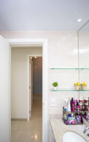 Apartamento à venda com 105m², 3 quartos e 2 vagasBanheiro 2