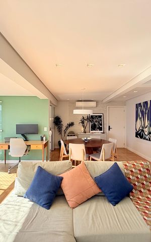 Apartamento à venda com 168m², 2 quartos e 3 vagas Apartamento à venda com 168m², 2 quartos e 3 vagasSala