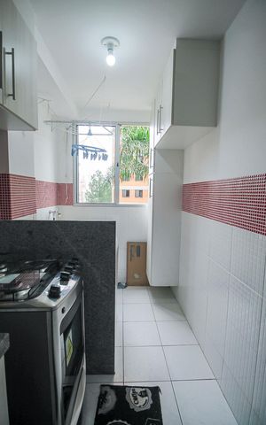 Apartamento à venda com 73m², 2 quartos e 1 vagaCozinha e Área de Serviço