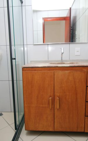 Casa para alugar com 90m², 2 quartos e 1 vagaBanheiro da Suíte