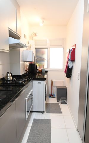 Apartamento à venda com 56m², 2 quartos e 1 vagaCozinha