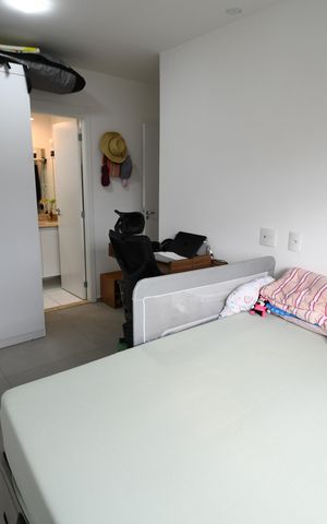 Apartamento à venda com 56m², 2 quartos e 1 vagaQuarto 2 - Suíte