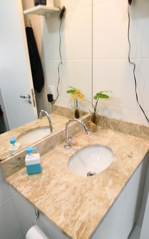 Apartamento à venda com 56m², 2 quartos e 1 vagaBanheiro Suíte