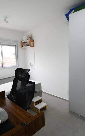 Apartamento à venda com 56m², 2 quartos e 1 vagaQuarto 2 - Suíte