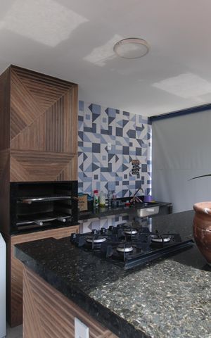 Casa de condomínio à venda com 170m², 2 quartos e sem vagaQuintal - Churrasqueira
