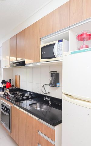 Apartamento à venda com 43m², 2 quartos e 1 vagaCozinha